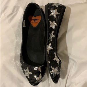 Sequined Star Flats